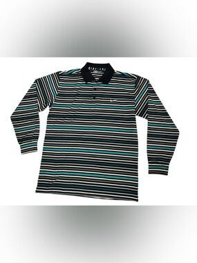 Nike golf dri fit long sleeve 1/4 button up long sleeve